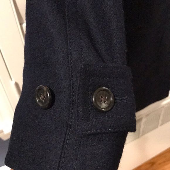 J. Crew Navy Wool Cashmere Coat - Picture 5 of 5